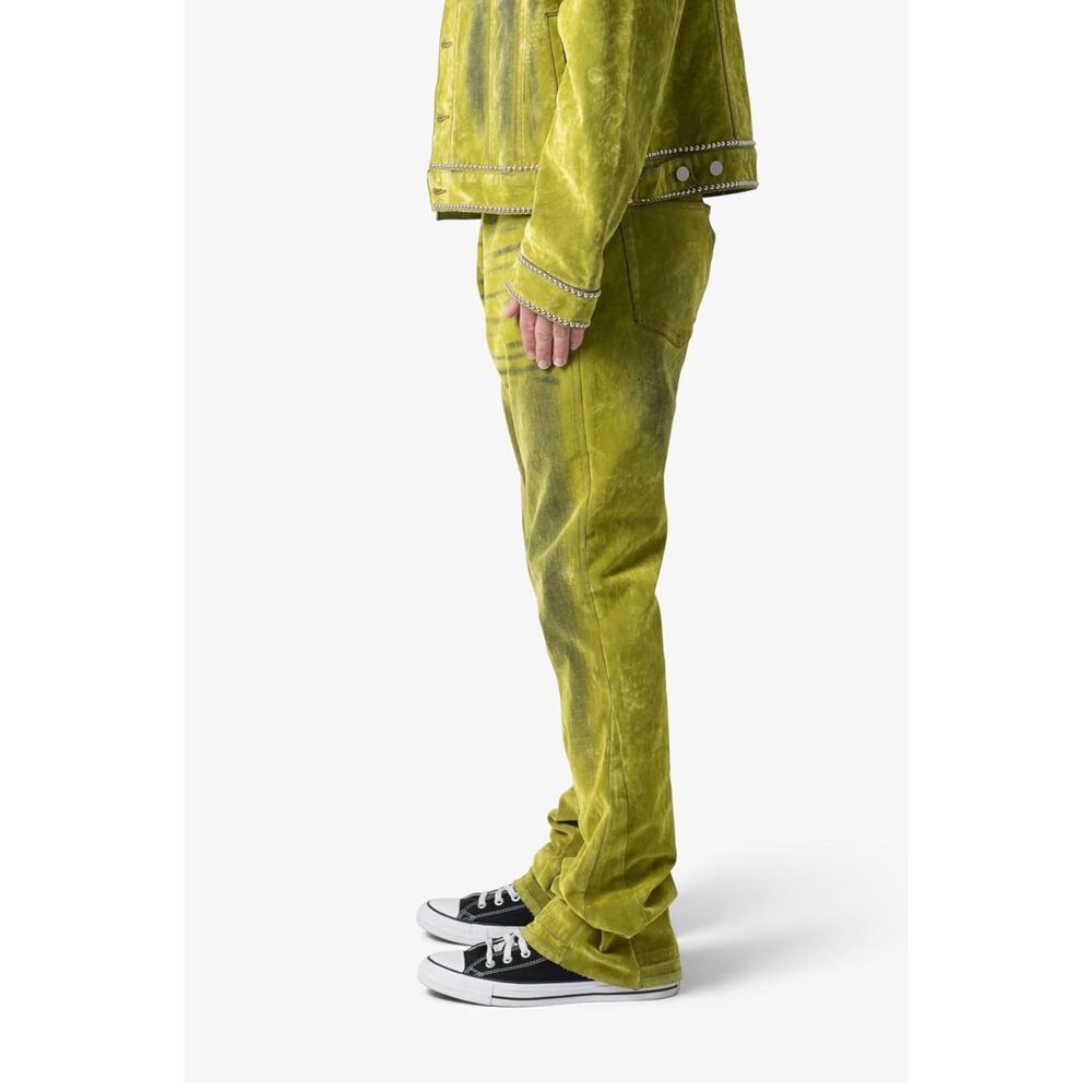 MNML Men's Mnml Men's B576 Western Flare Denim - Picture 3 of 7